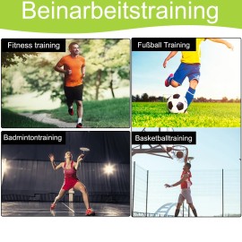 Hürden Fußball 6er Set Training Trainingshürden Speed/Agility Verstellbar Kinder QEENTOE