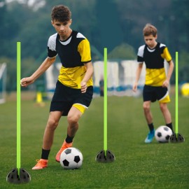 Grün Sprungstangen-Set Agility Trainingshilfe Training Ausdauer für Sprungkraft QEENTOE