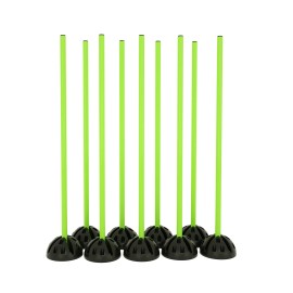 Grün Sprungstangen-Set Agility Trainingshilfe Training Ausdauer für Sprungkraft QEENTOE