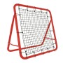 Trainingsnetz Fußball Kickback Tor Rückprallwand Rebounder Einstellbar Winkel QEENTOE