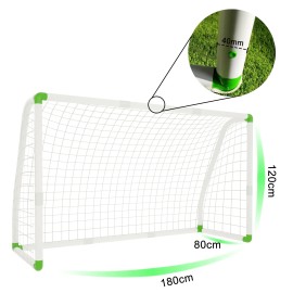 245x90x155cm Fußballtornetz Fussballtor Fußballtore Fußballnetz Fußball Tor PVC QEENTOE