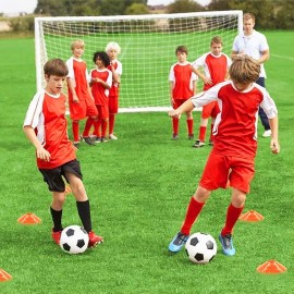 50 Stück Markierungsscheiben Markierungshütchen Markierungsteller Pylonen Φ 20cm QEENTOE
