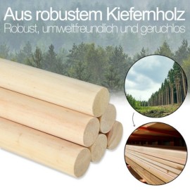 Kubb Spiel aus Holz König Schweden-Schach Wikingerspiel Rasenschach Wurfspiel QEENTOE