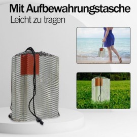 Kubb Spiel aus Holz König Schweden-Schach Wikingerspiel Rasenschach Wurfspiel QEENTOE